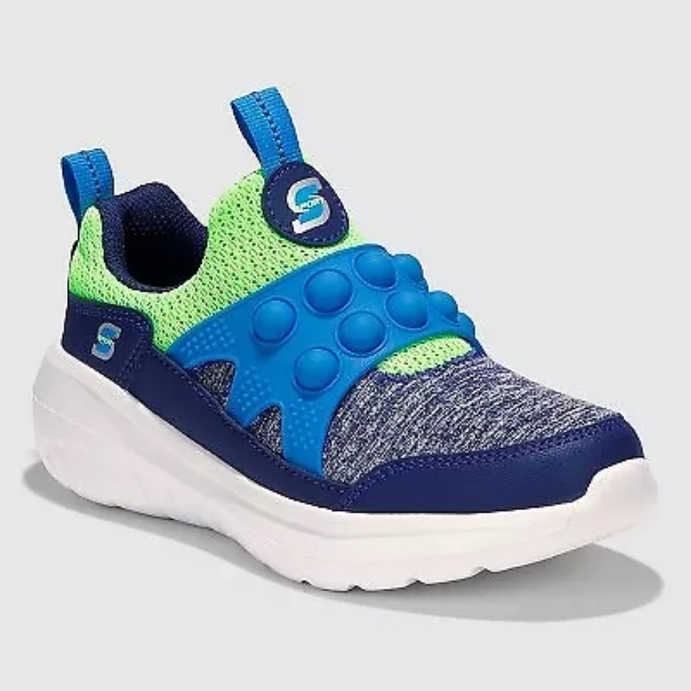 Sport by Skechers Boys' Jeremy Sneakers - Blue/Green NWT